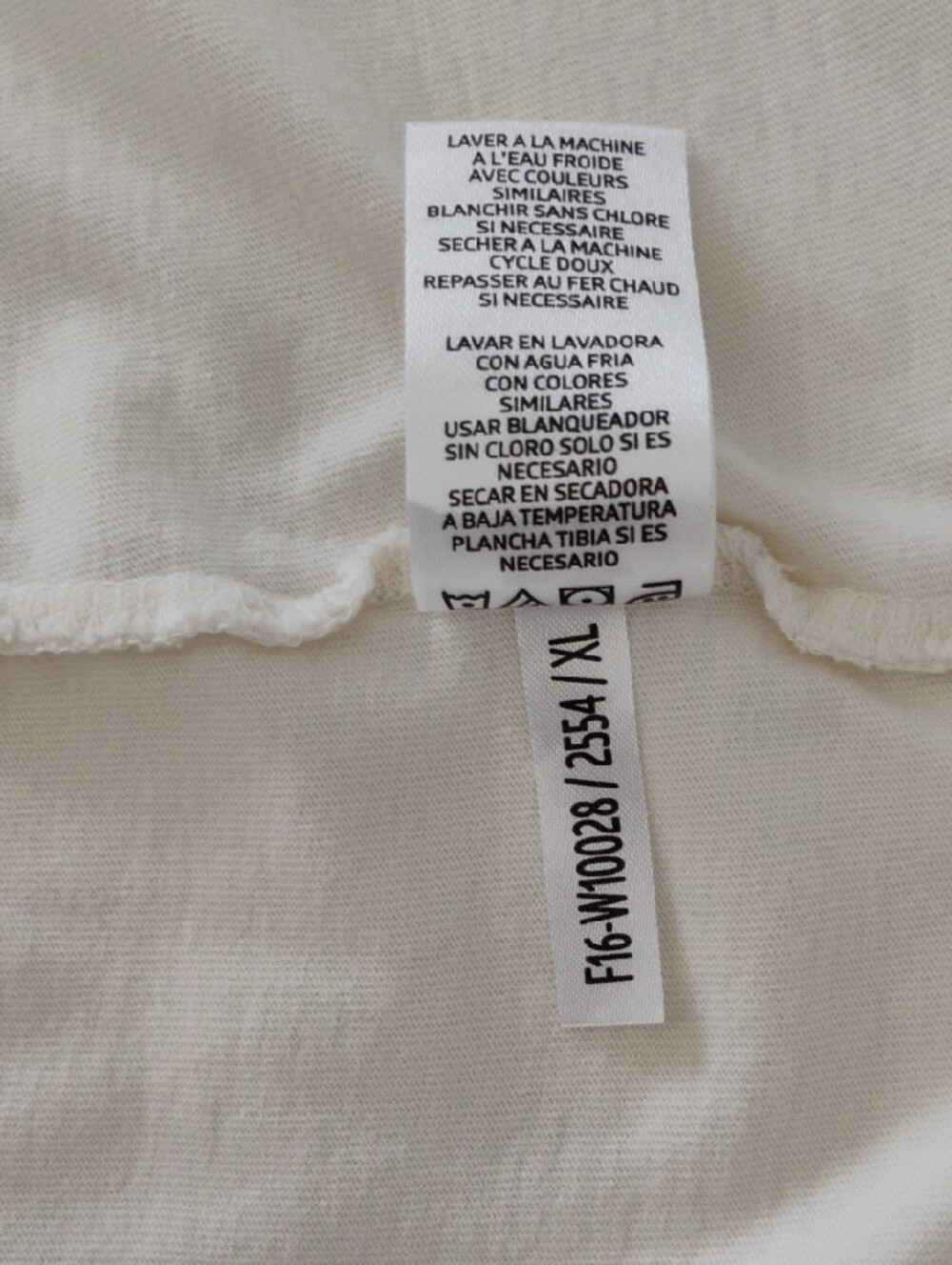 Life is Good "Half Full" Wine Graphic Long Sleeve Tee Cream Like New - XL - Picture 8 of 10
